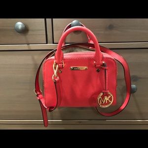 Red Michael Kors Crossbody